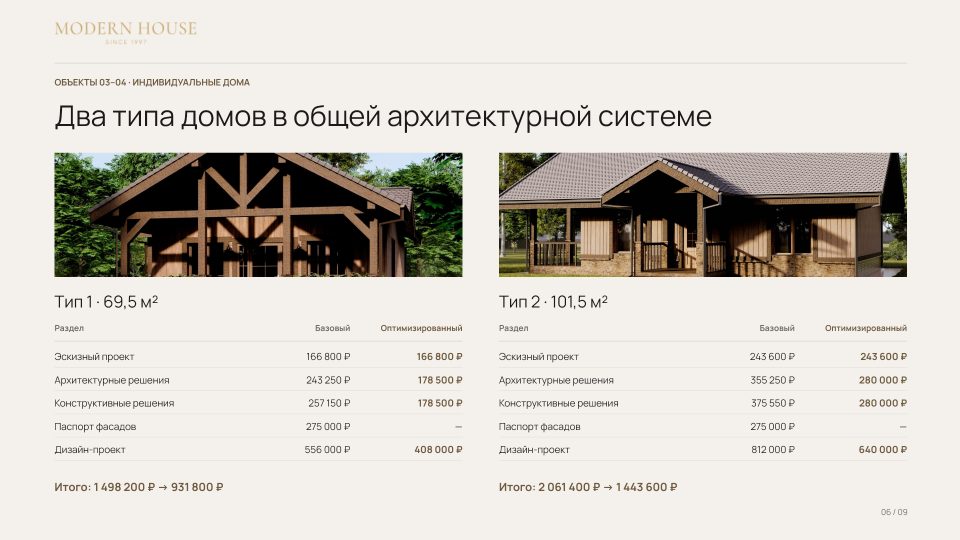 Four Elements architectural system slide