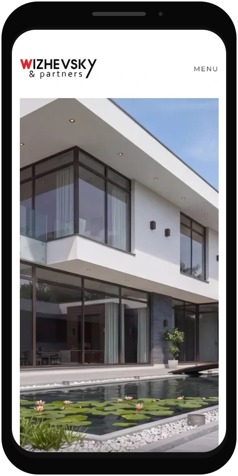 Hi-Tech Villa mobile screen