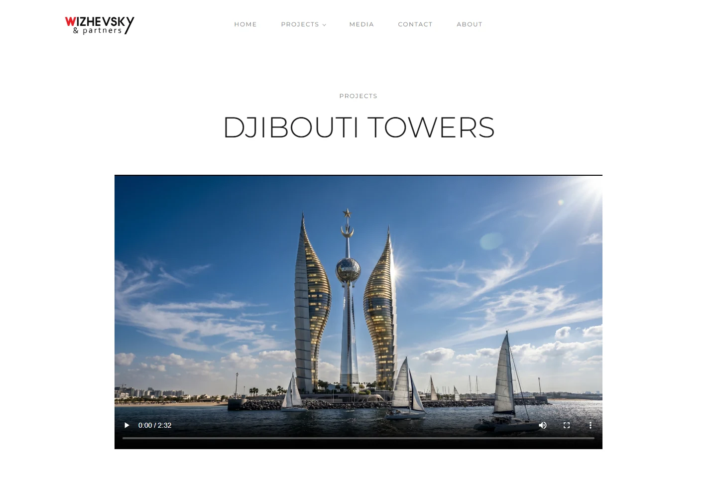 Djibouti Towers project route